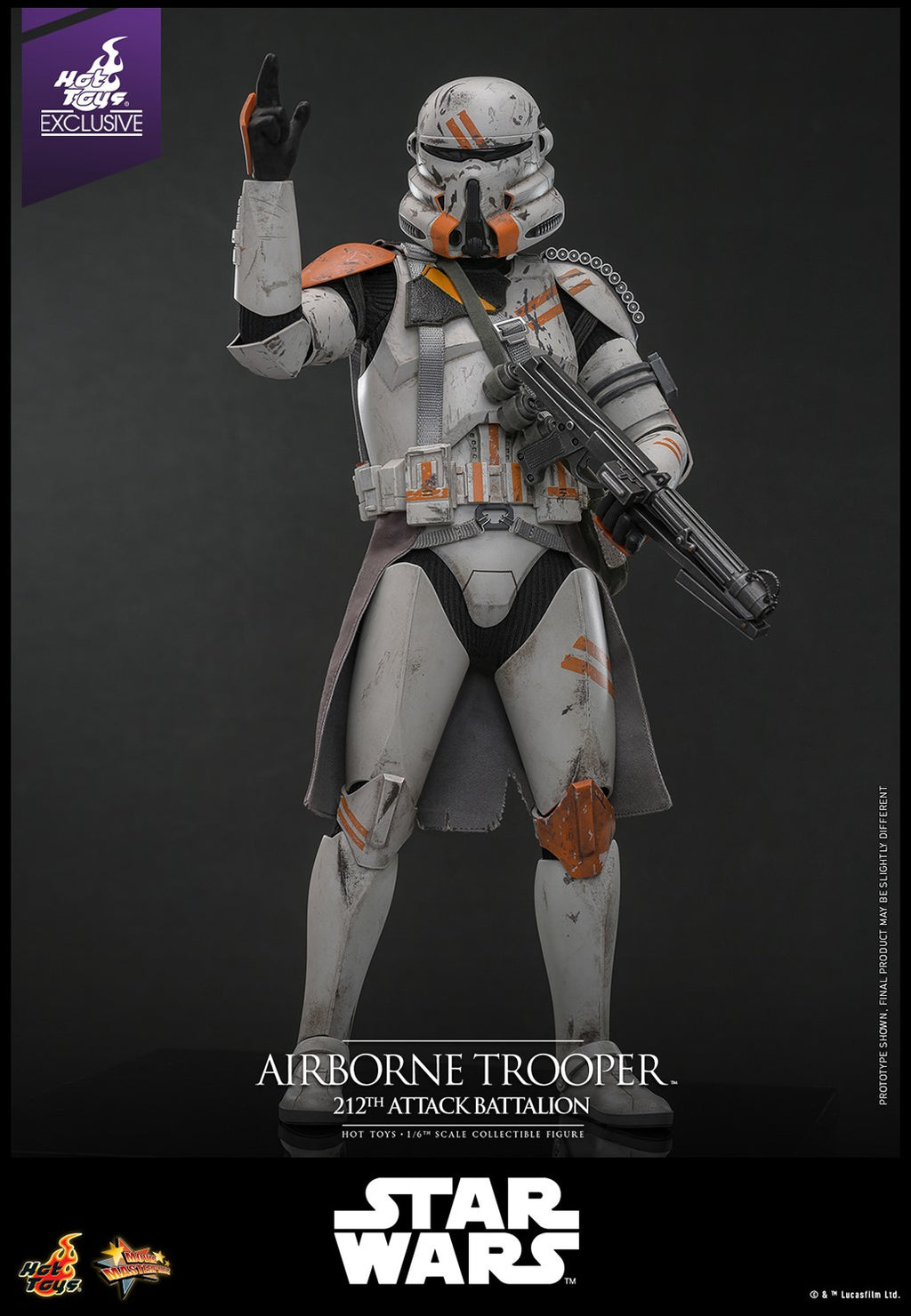 Airborne Trooper (212th Attack Battalion) Star Wars Sixth Scale Figure