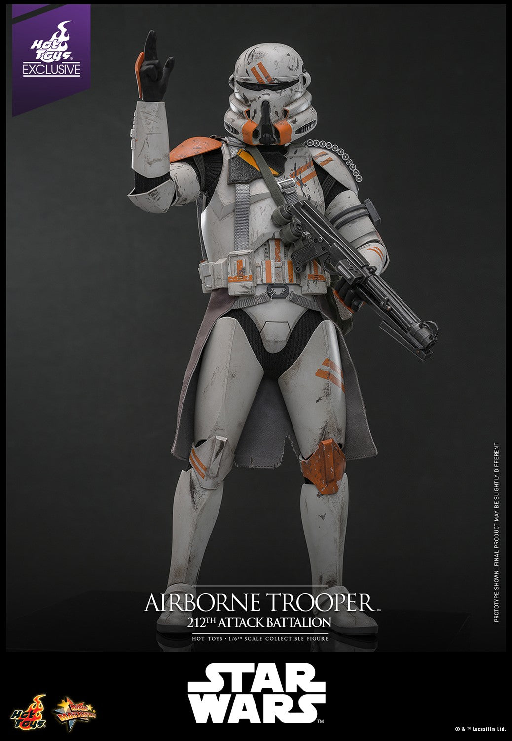 Airborne Trooper (212th Attack Battalion) Star Wars Sixth Scale Figure