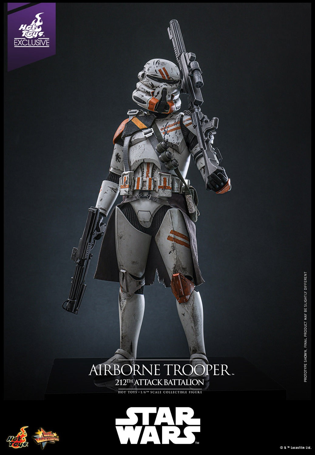 Airborne Trooper (212th Attack Battalion) Star Wars Sixth Scale Figure