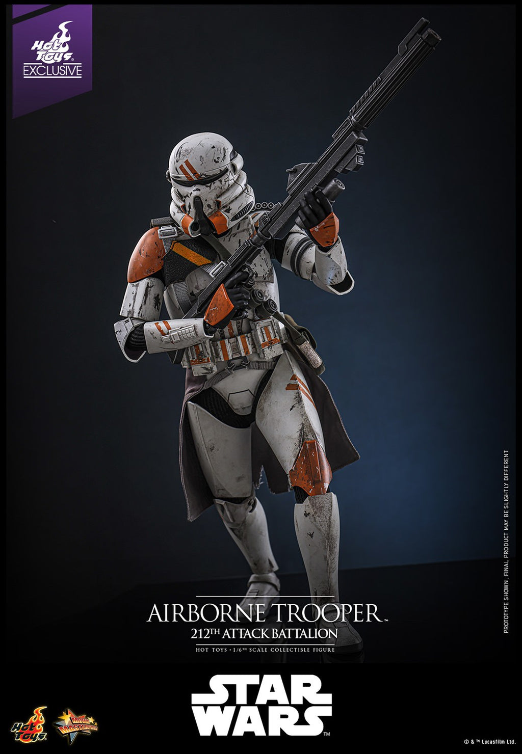 Airborne Trooper (212th Attack Battalion) Star Wars Sixth Scale Figure