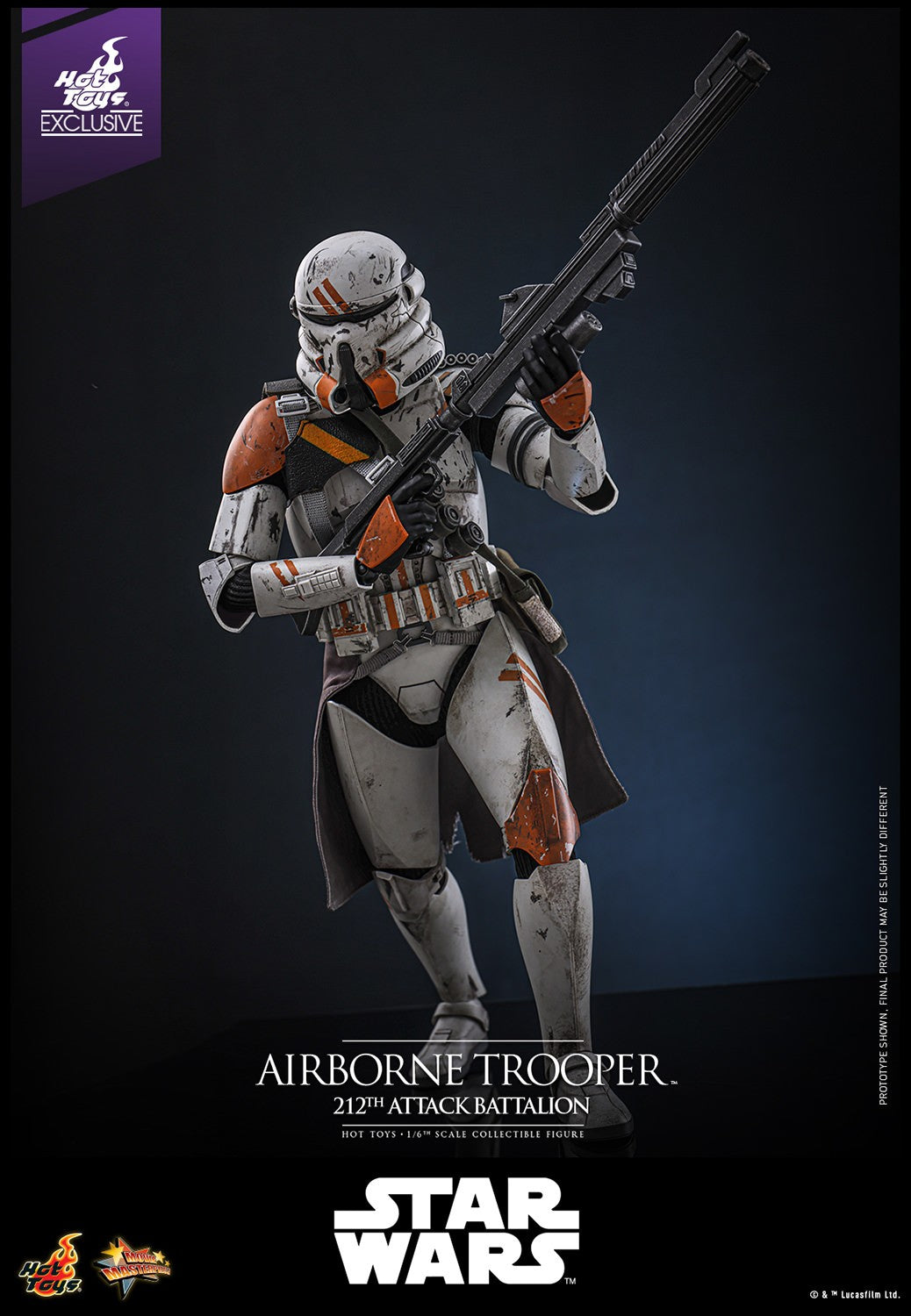 Airborne Trooper (212th Attack Battalion) Star Wars Sixth Scale Figure