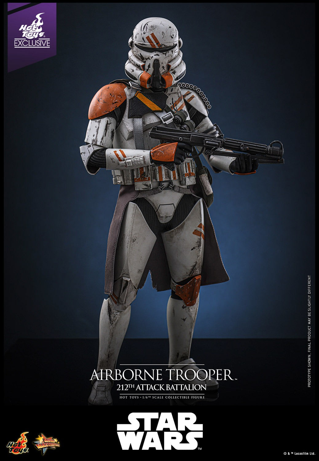 Airborne Trooper (212th Attack Battalion) Star Wars Sixth Scale Figure