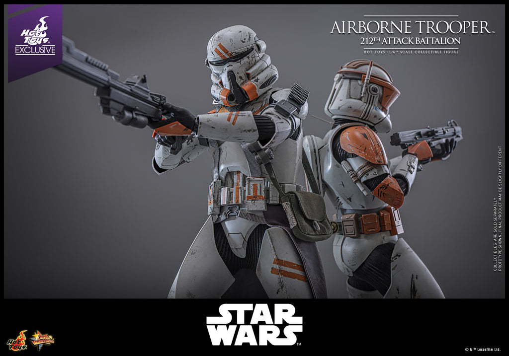 Airborne Trooper (212th Attack Battalion) Star Wars Sixth Scale Figure