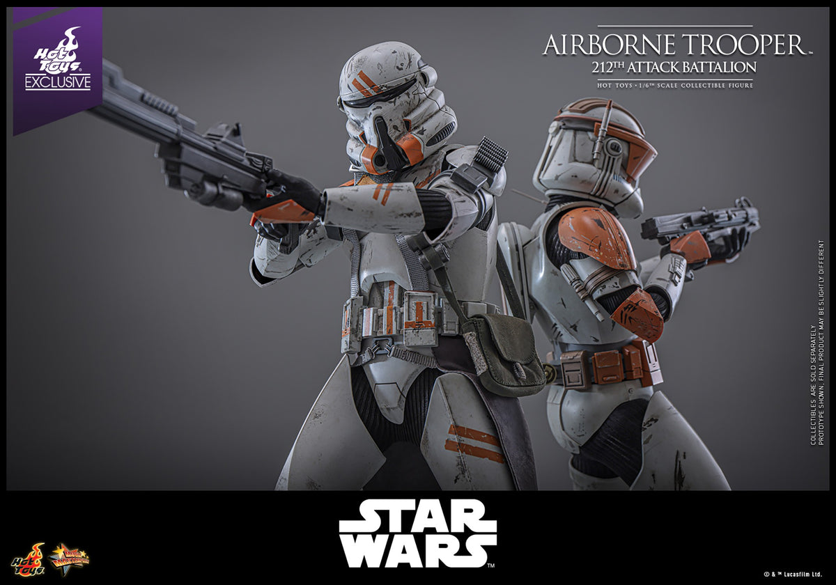 Airborne Trooper (212th Attack Battalion) Star Wars Sixth Scale Figure
