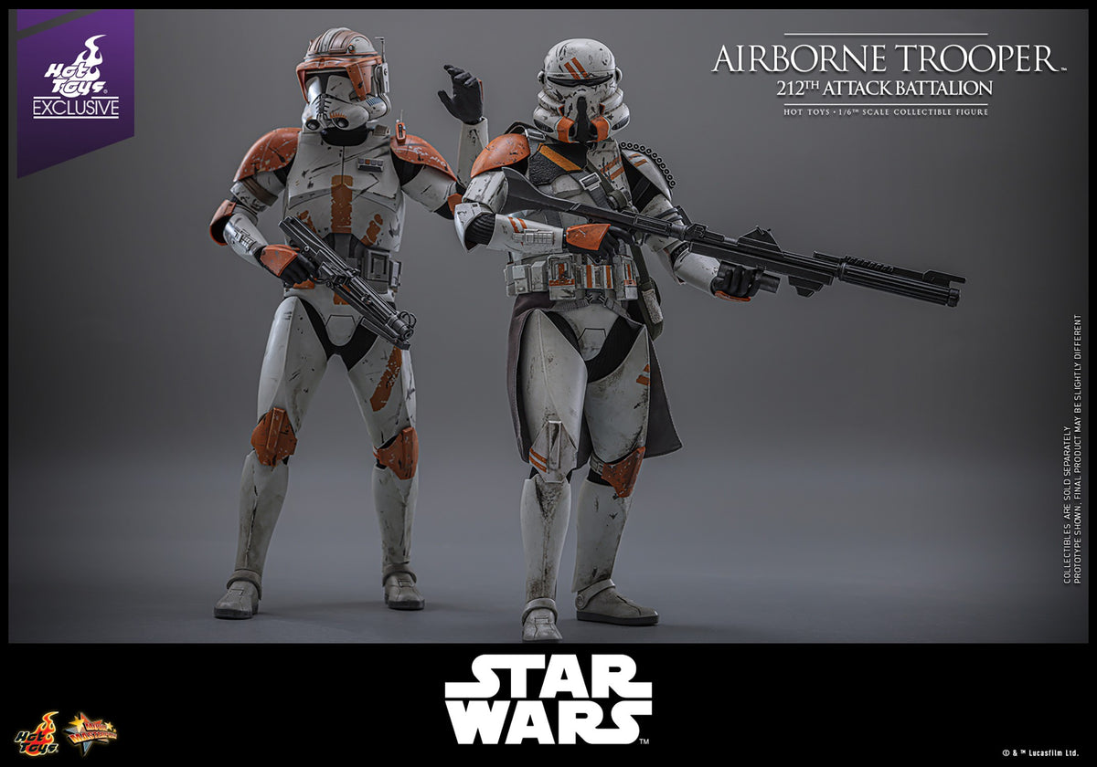 Airborne Trooper (212th Attack Battalion) Star Wars Sixth Scale Figure