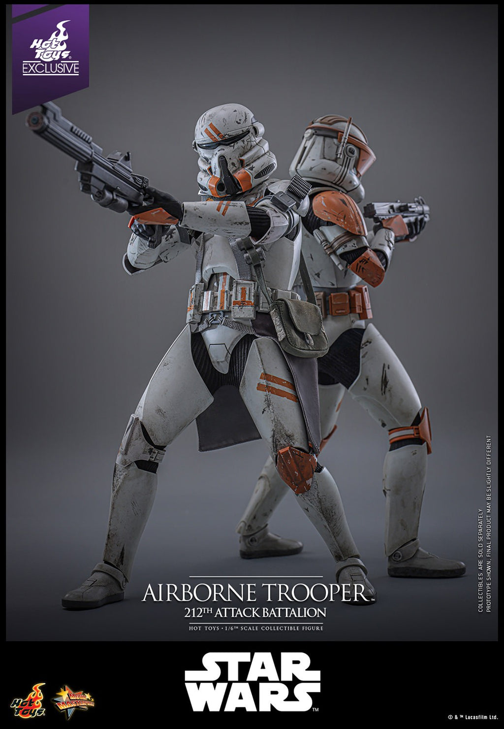 Airborne Trooper (212th Attack Battalion) Star Wars Sixth Scale Figure