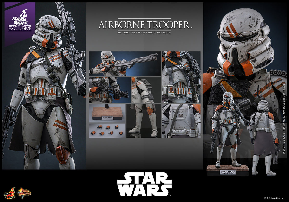 Airborne Trooper (212th Attack Battalion) Star Wars Sixth Scale Figure