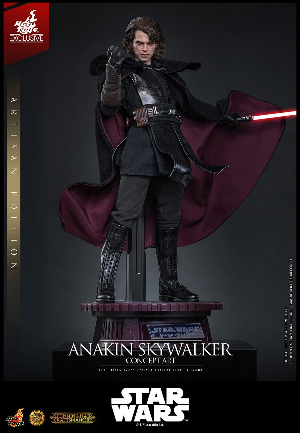 Anakin Skywalker (Concept Art Version) (Artisan Edition) Star Wars Sixth Scale Figure