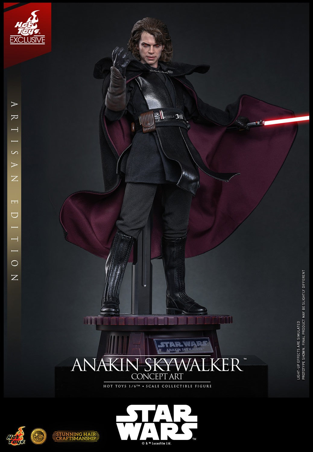 Anakin Skywalker (Concept Art Version) (Artisan Edition) Star Wars Sixth Scale Figure