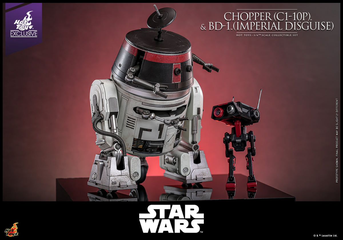Chopper (C1-10P) & BD-1 (Imperial Disguise) Star Wars Sixth Scale Figure Set