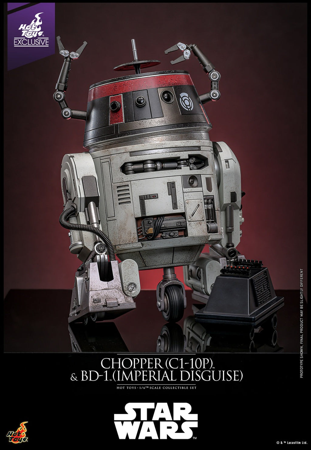 Chopper (C1-10P) & BD-1 (Imperial Disguise) Star Wars Sixth Scale Figure Set