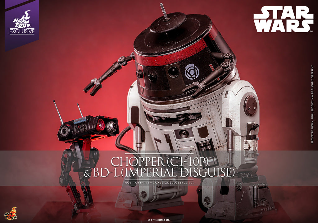 Chopper (C1-10P) & BD-1 (Imperial Disguise) Star Wars Sixth Scale Figure Set