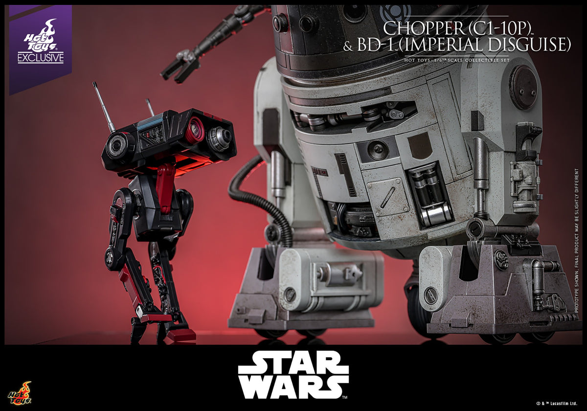 Chopper (C1-10P) & BD-1 (Imperial Disguise) Star Wars Sixth Scale Figure Set