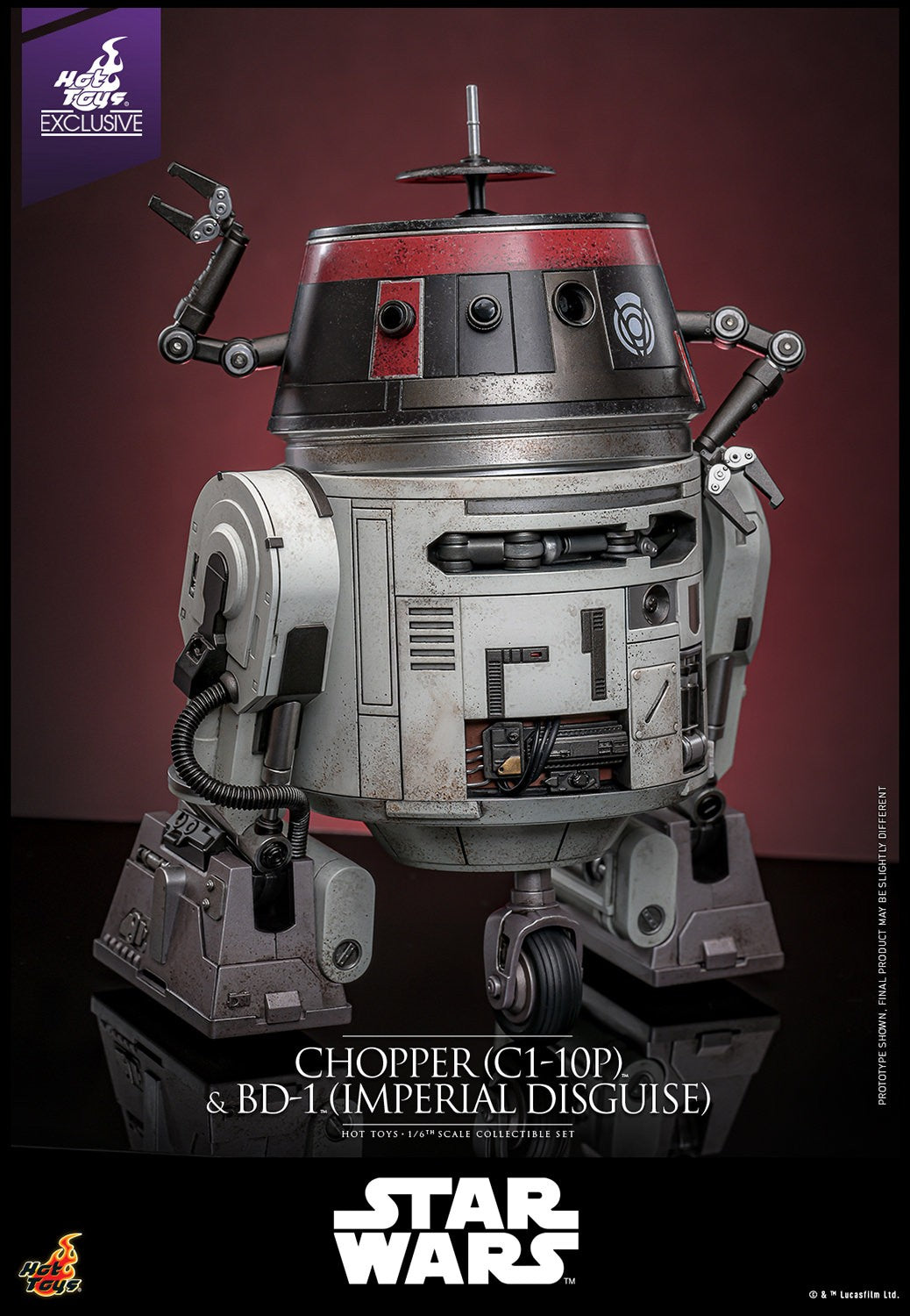 Chopper (C1-10P) & BD-1 (Imperial Disguise) Star Wars Sixth Scale Figure Set