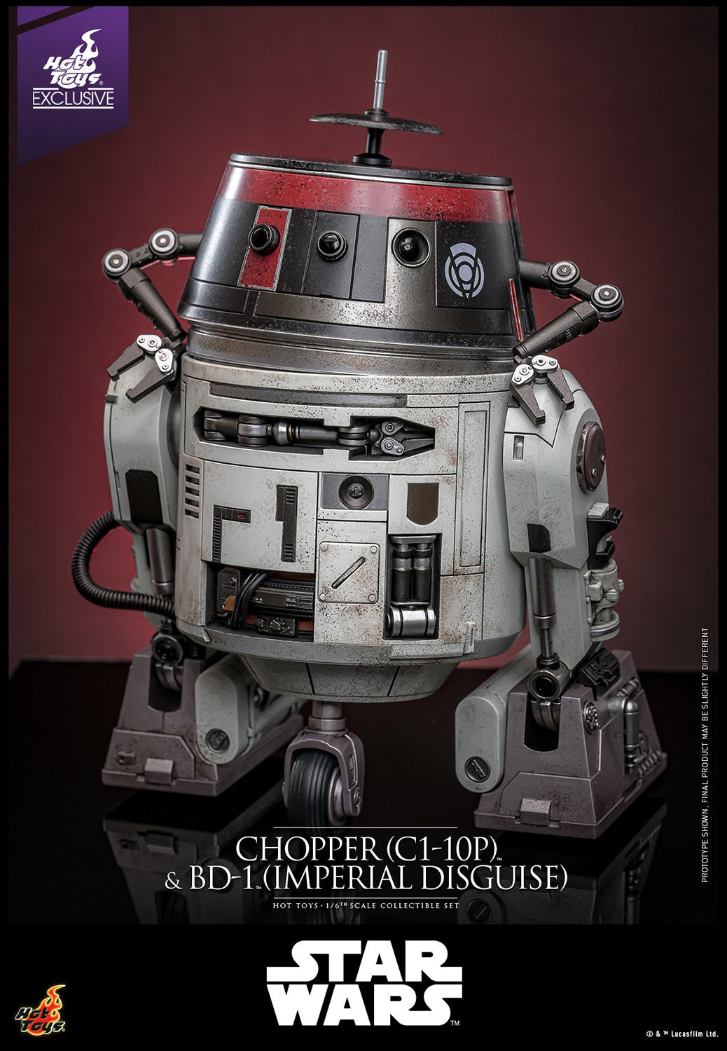 Chopper (C1-10P) & BD-1 (Imperial Disguise) Star Wars Sixth Scale Figure Set