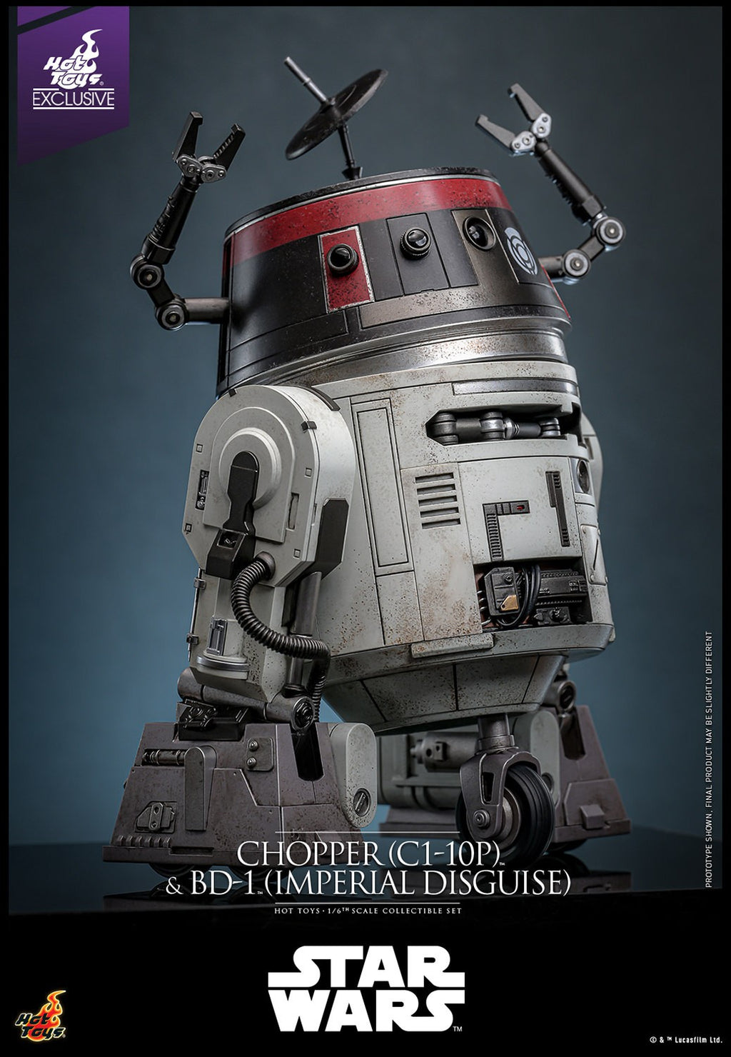 Chopper (C1-10P) & BD-1 (Imperial Disguise) Star Wars Sixth Scale Figure Set