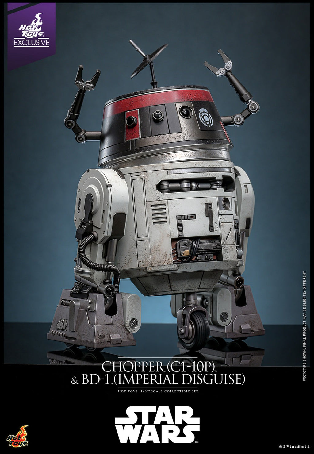 Chopper (C1-10P) & BD-1 (Imperial Disguise) Star Wars Sixth Scale Figure Set