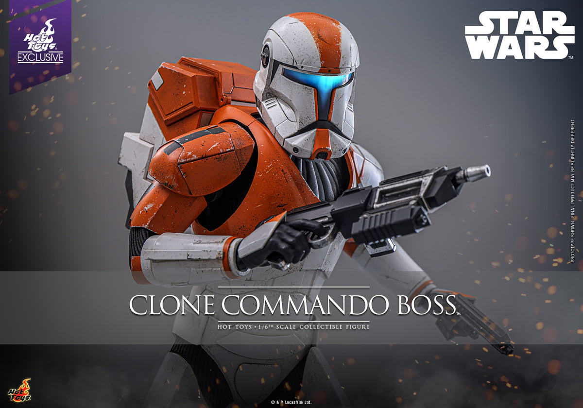 Clone Commando Boss Star Wars Sixth Scale Figure