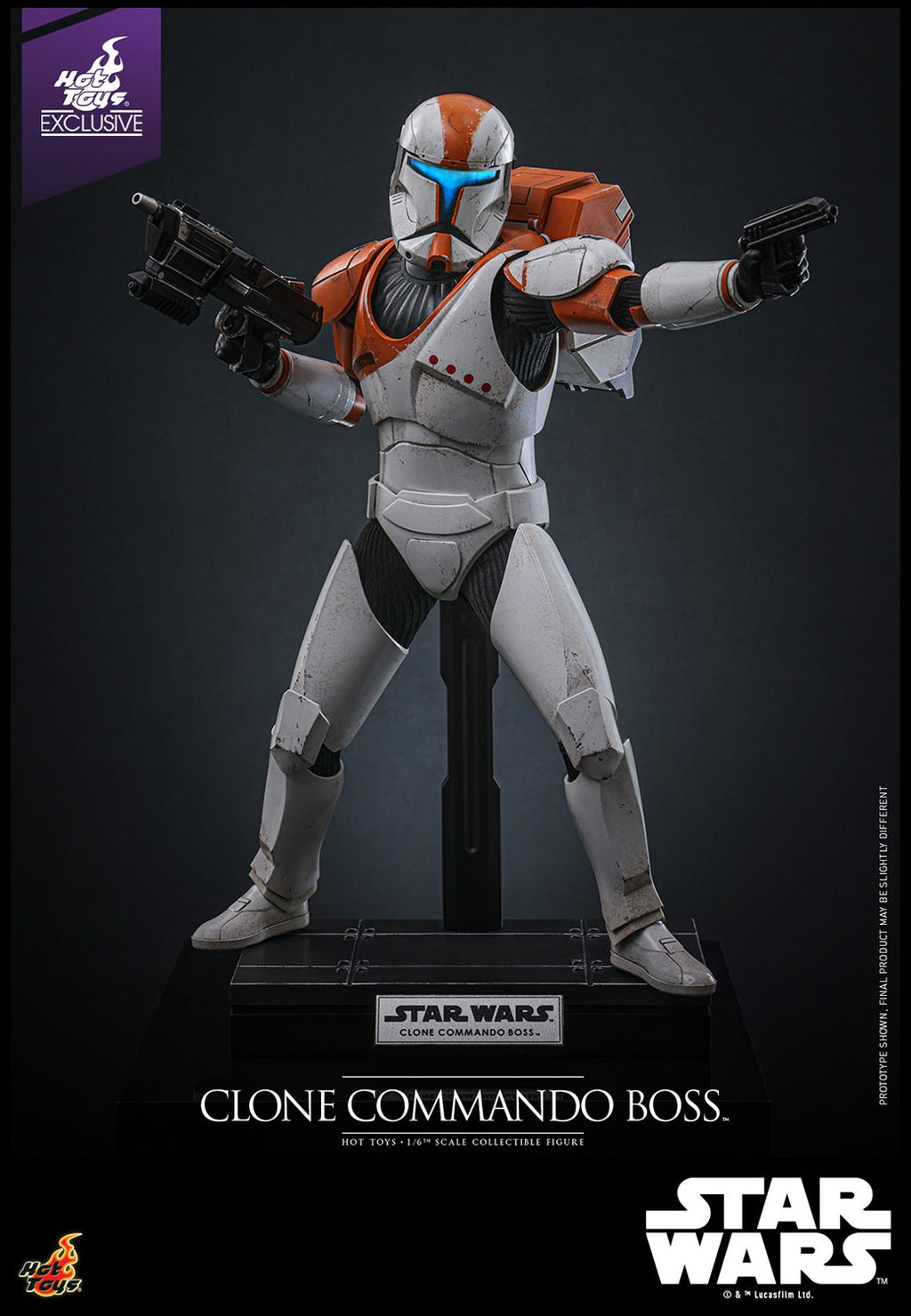 Clone Commando Boss Star Wars Sixth Scale Figure