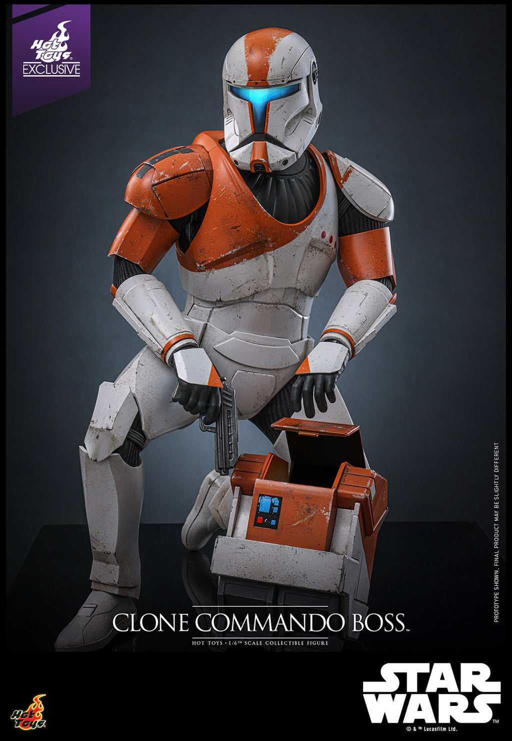 Clone Commando Boss Star Wars Sixth Scale Figure