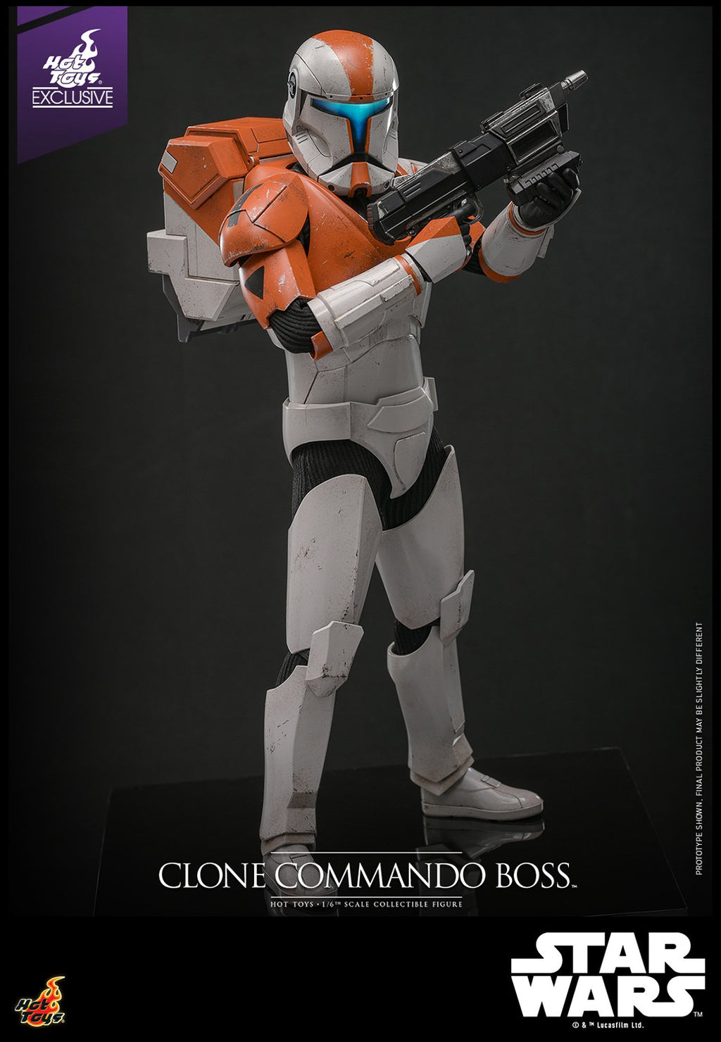 Clone Commando Boss Star Wars Sixth Scale Figure