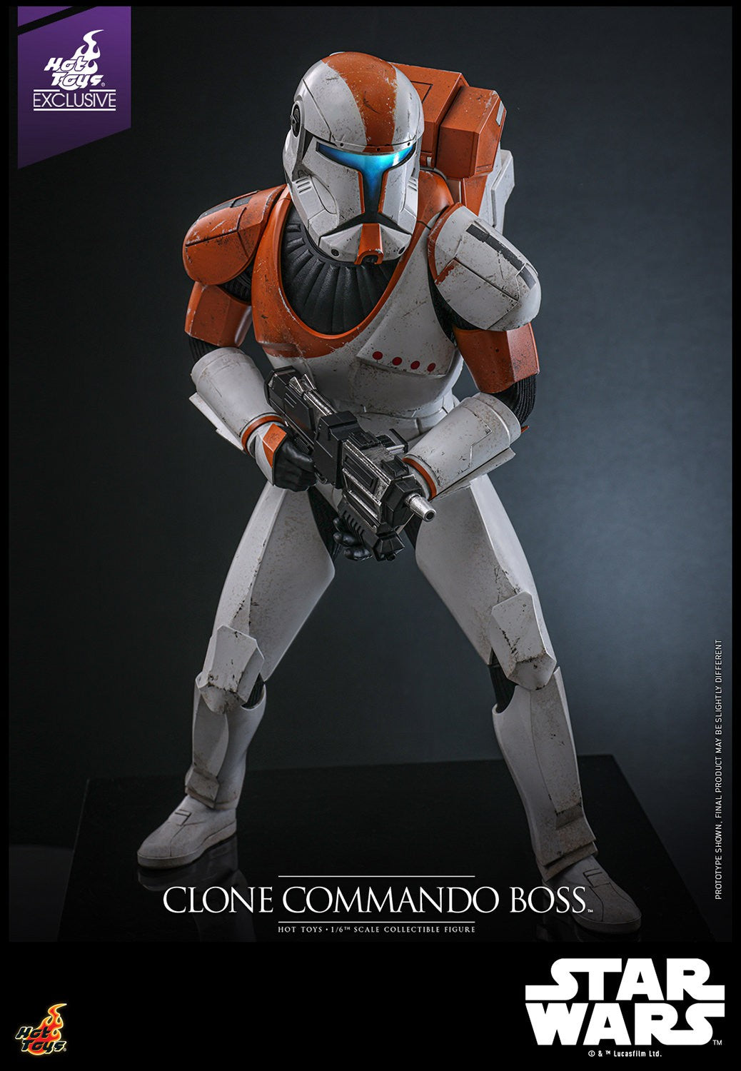 Clone Commando Boss Star Wars Sixth Scale Figure