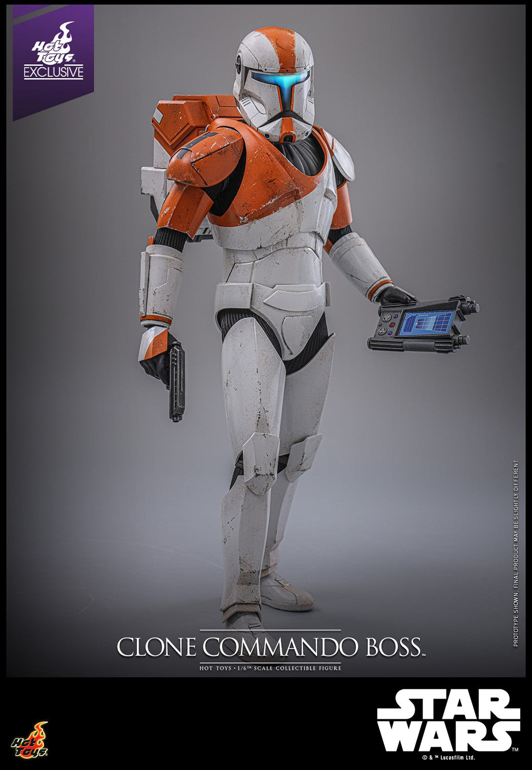 Clone Commando Boss Star Wars Sixth Scale Figure