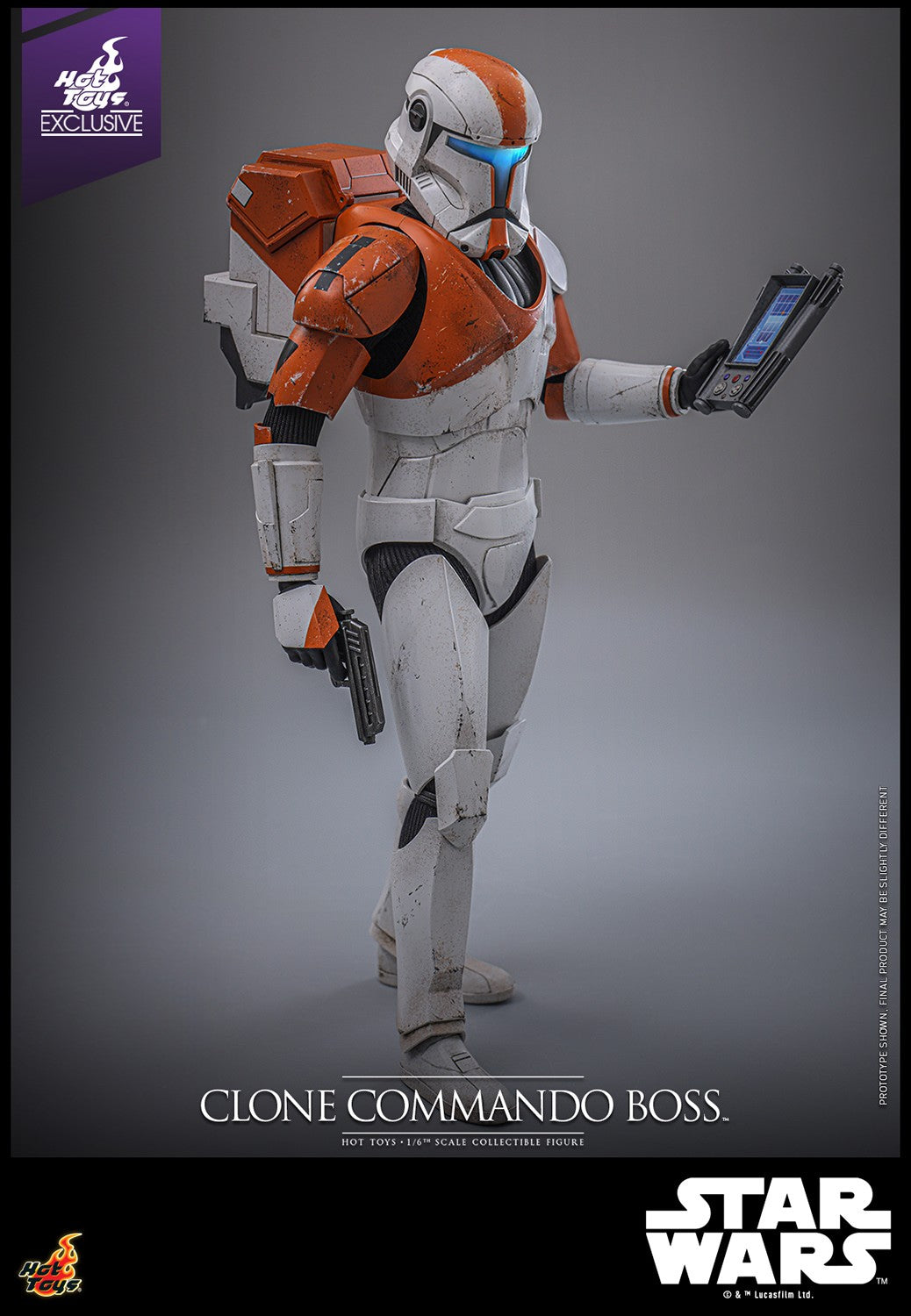 Clone Commando Boss Star Wars Sixth Scale Figure