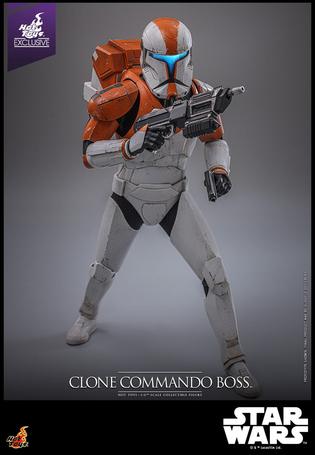 Clone Commando Boss Star Wars Sixth Scale Figure