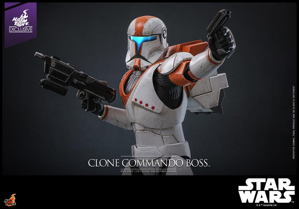 Clone Commando Boss Star Wars Sixth Scale Figure