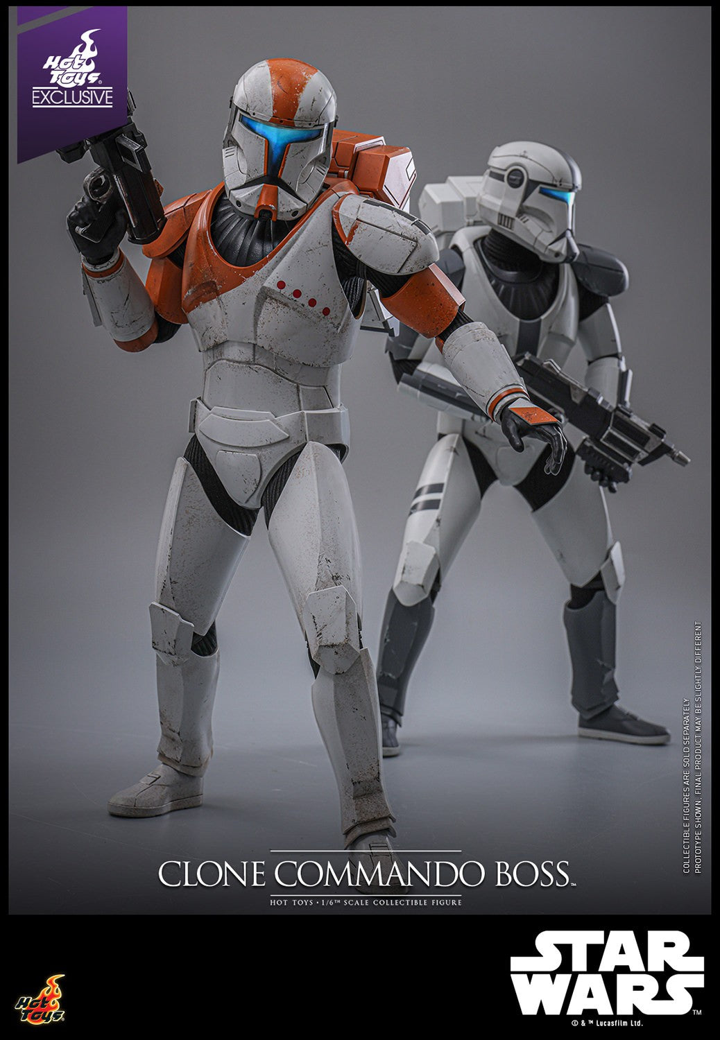Clone Commando Boss Star Wars Sixth Scale Figure