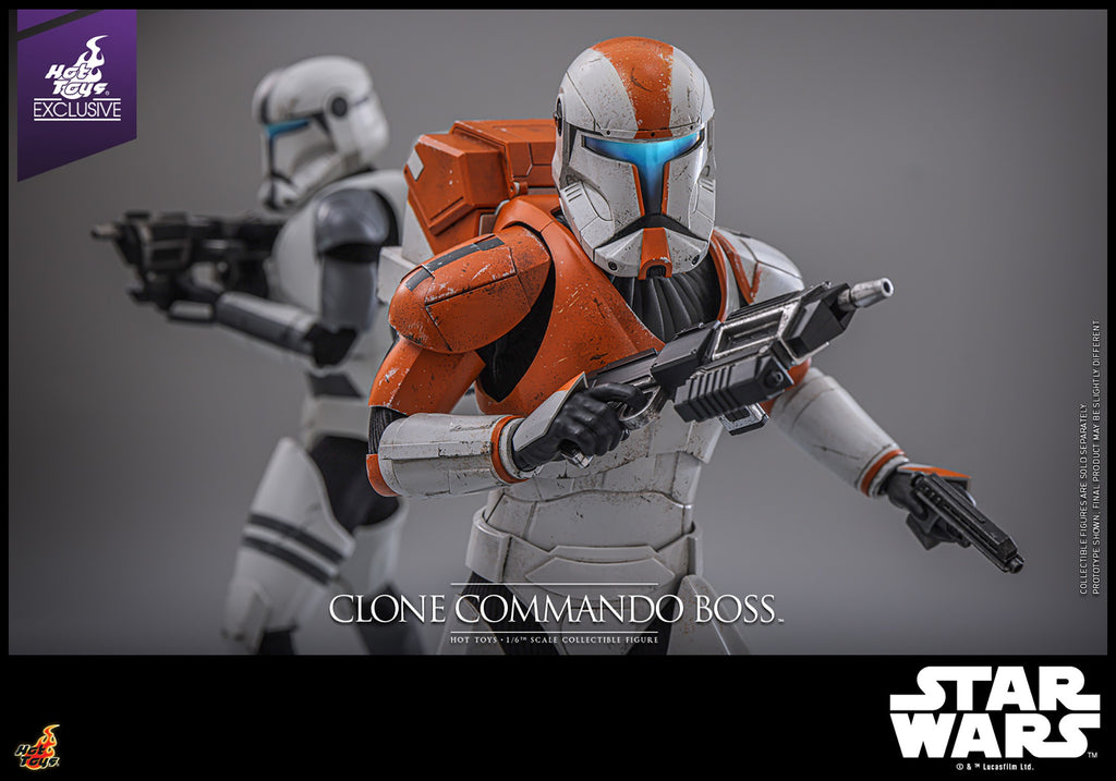Clone Commando Boss Star Wars Sixth Scale Figure