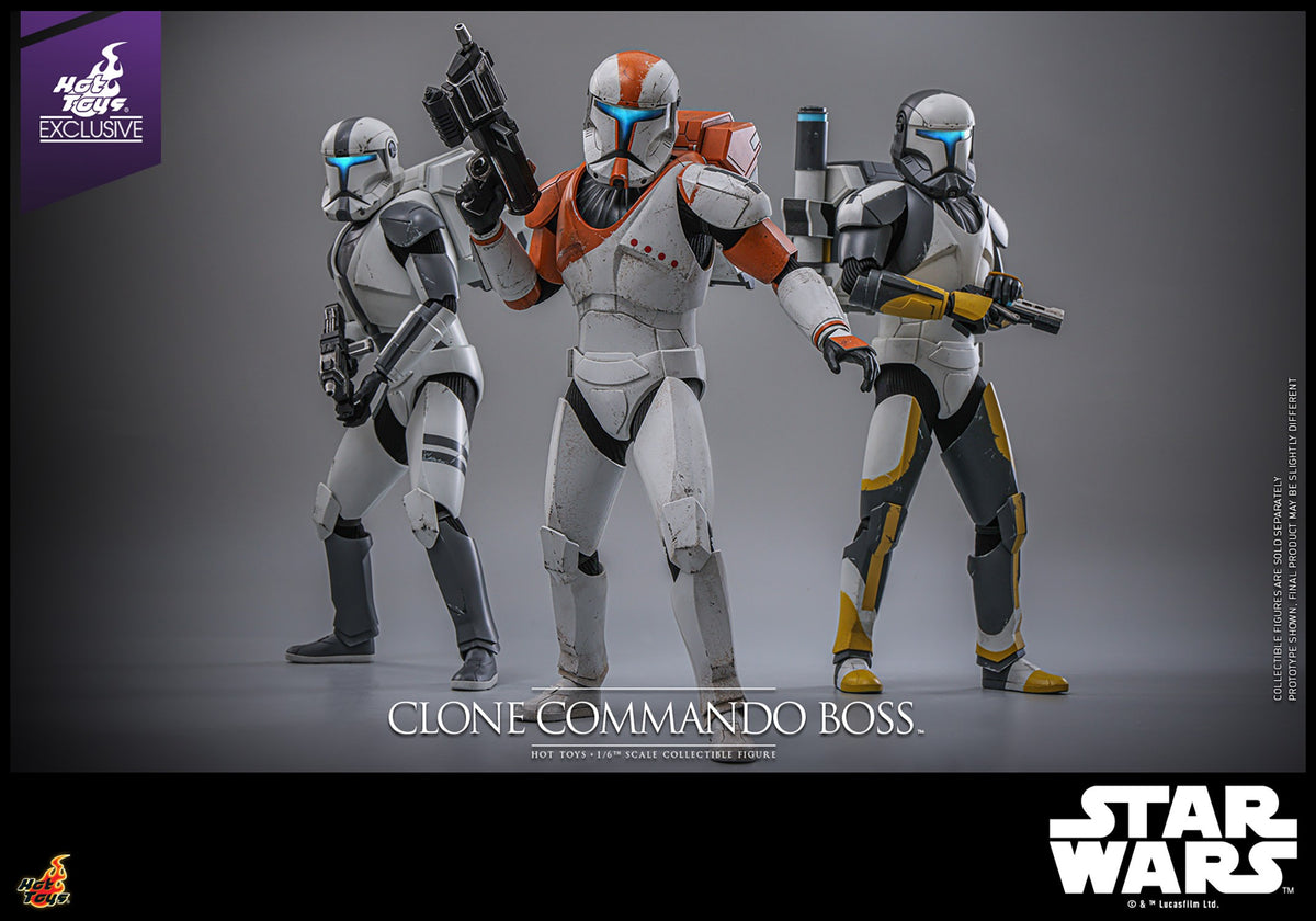 Clone Commando Boss Star Wars Sixth Scale Figure