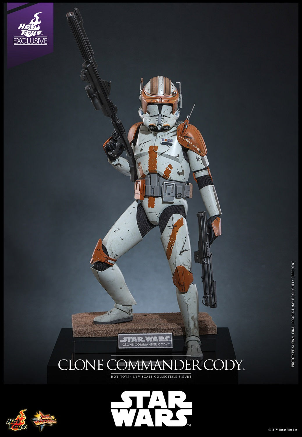 Clone Commander Cody Star Wars Sixth Scale Figure