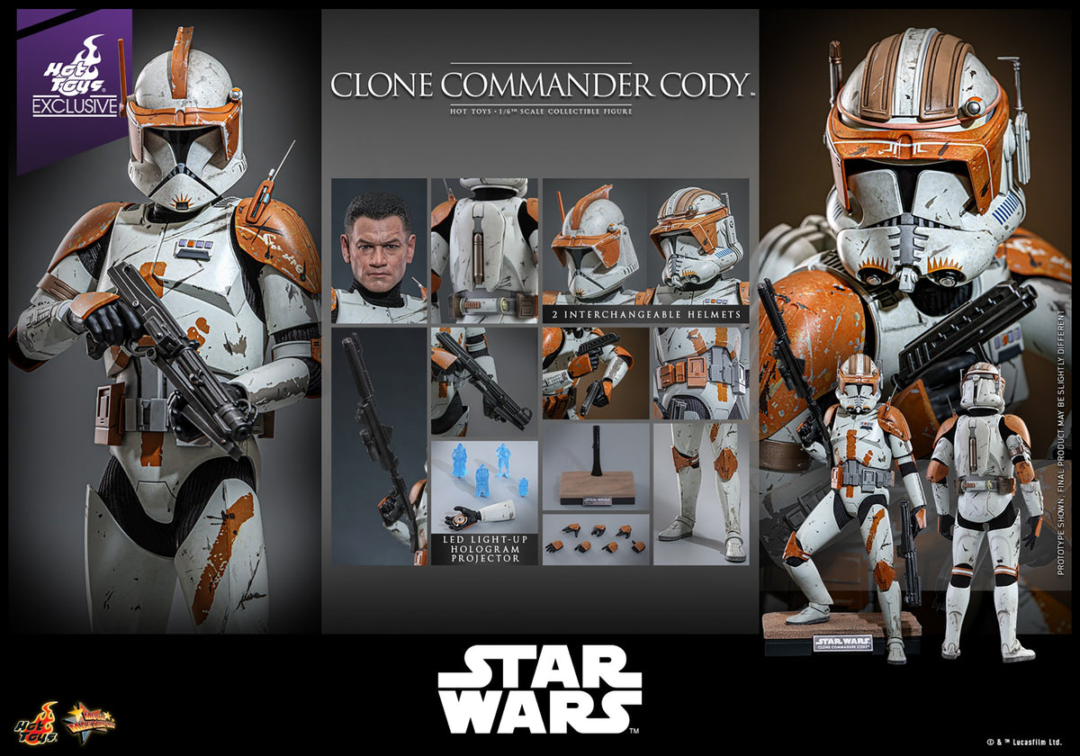 Clone Commander Cody Star Wars Sixth Scale Figure