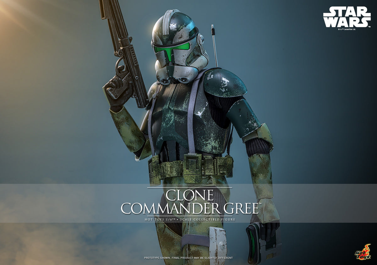 Clone Commander Gree Star Wars Sixth Scale Figure