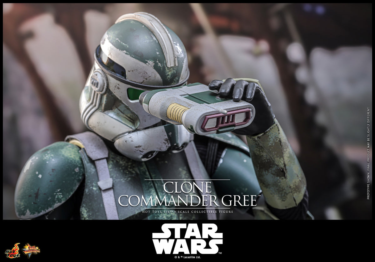 Clone Commander Gree Star Wars Sixth Scale Figure