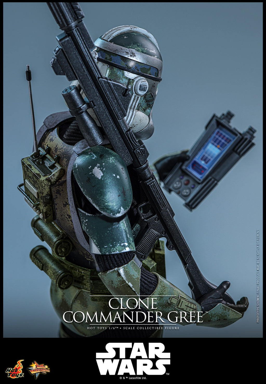 Clone Commander Gree Star Wars Sixth Scale Figure