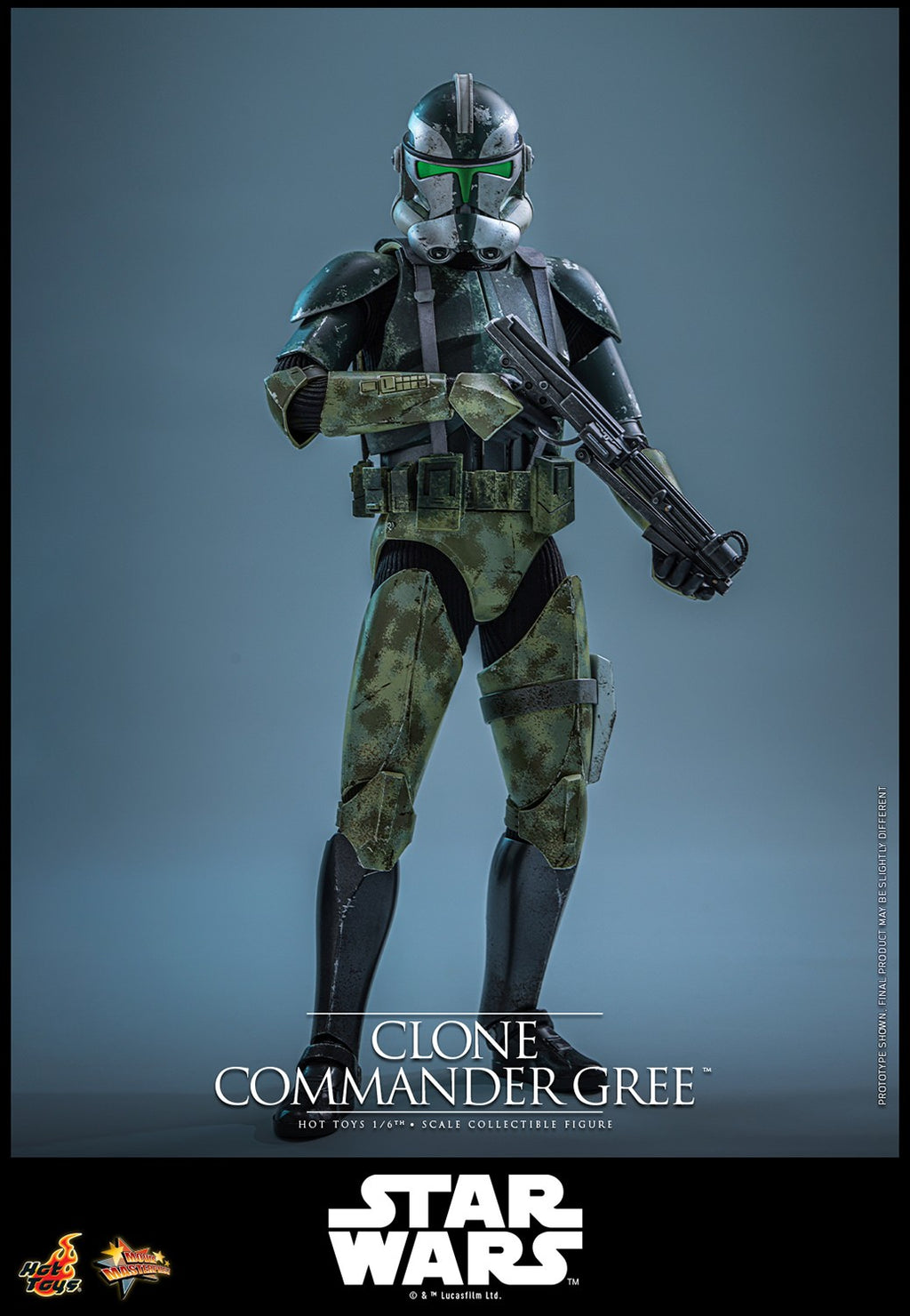 Clone Commander Gree Star Wars Sixth Scale Figure