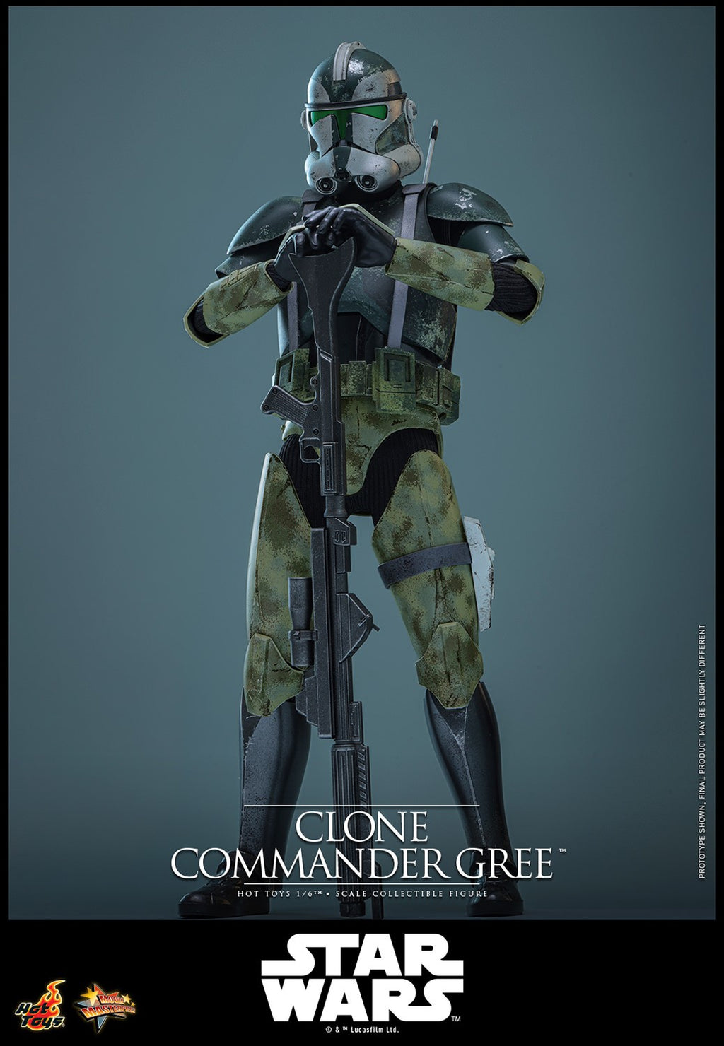 Clone Commander Gree Star Wars Sixth Scale Figure