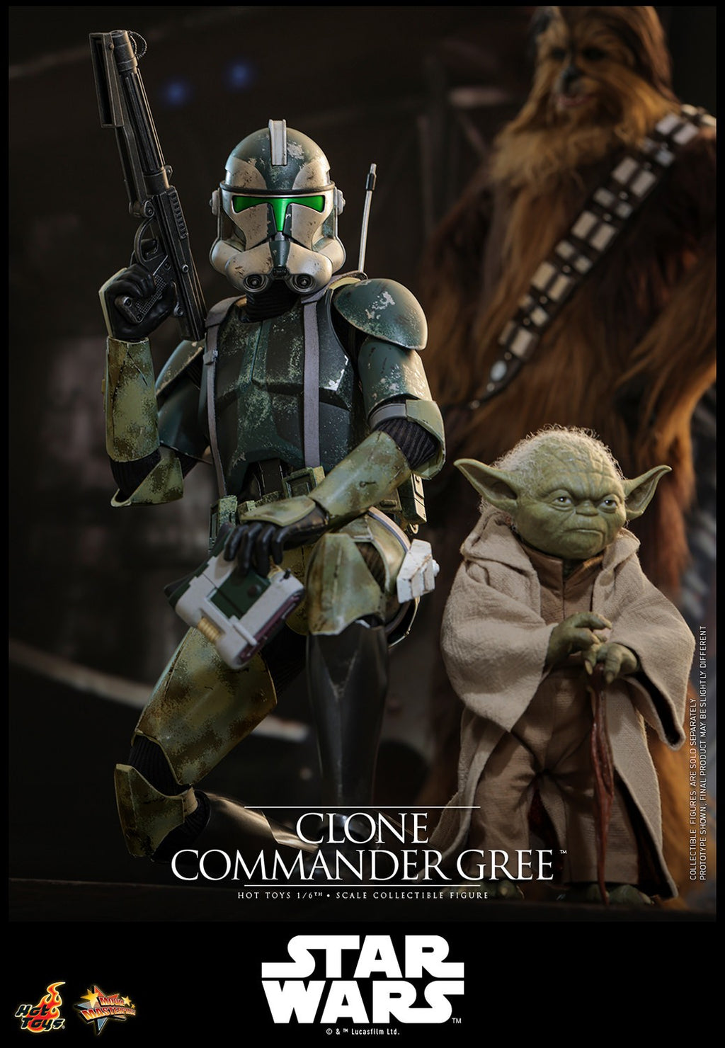 Clone Commander Gree Star Wars Sixth Scale Figure