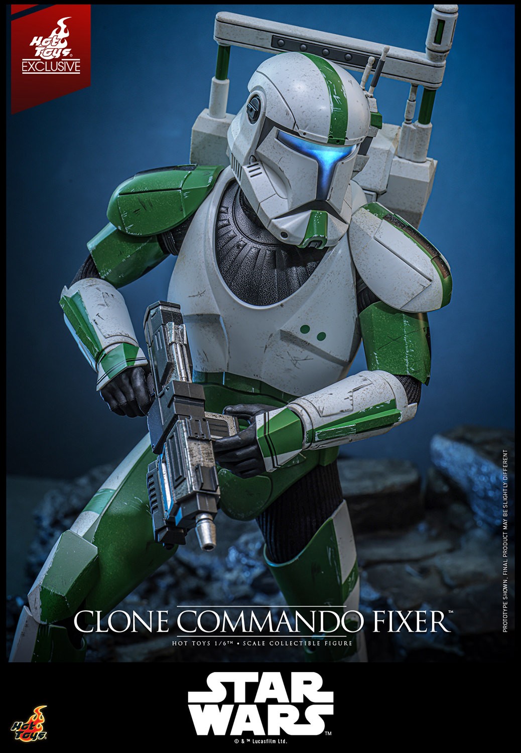 Clone Commando Fixer Star Wars Sixth Scale Figure