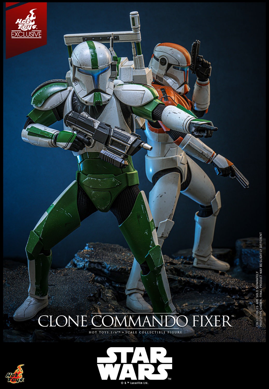Clone Commando Fixer Star Wars Sixth Scale Figure