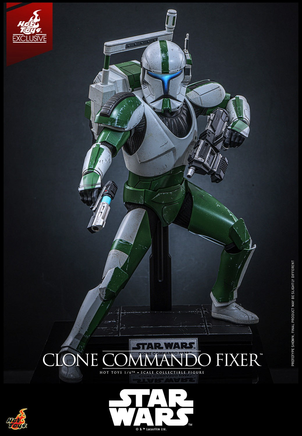 Clone Commando Fixer Star Wars Sixth Scale Figure