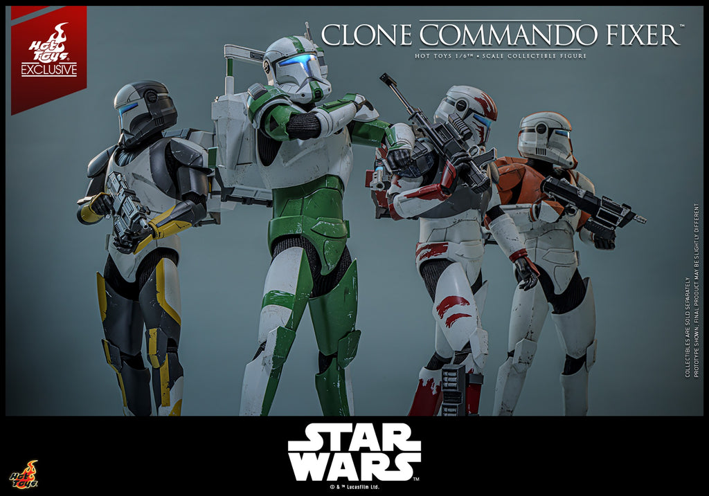 Clone Commando Fixer Star Wars Sixth Scale Figure