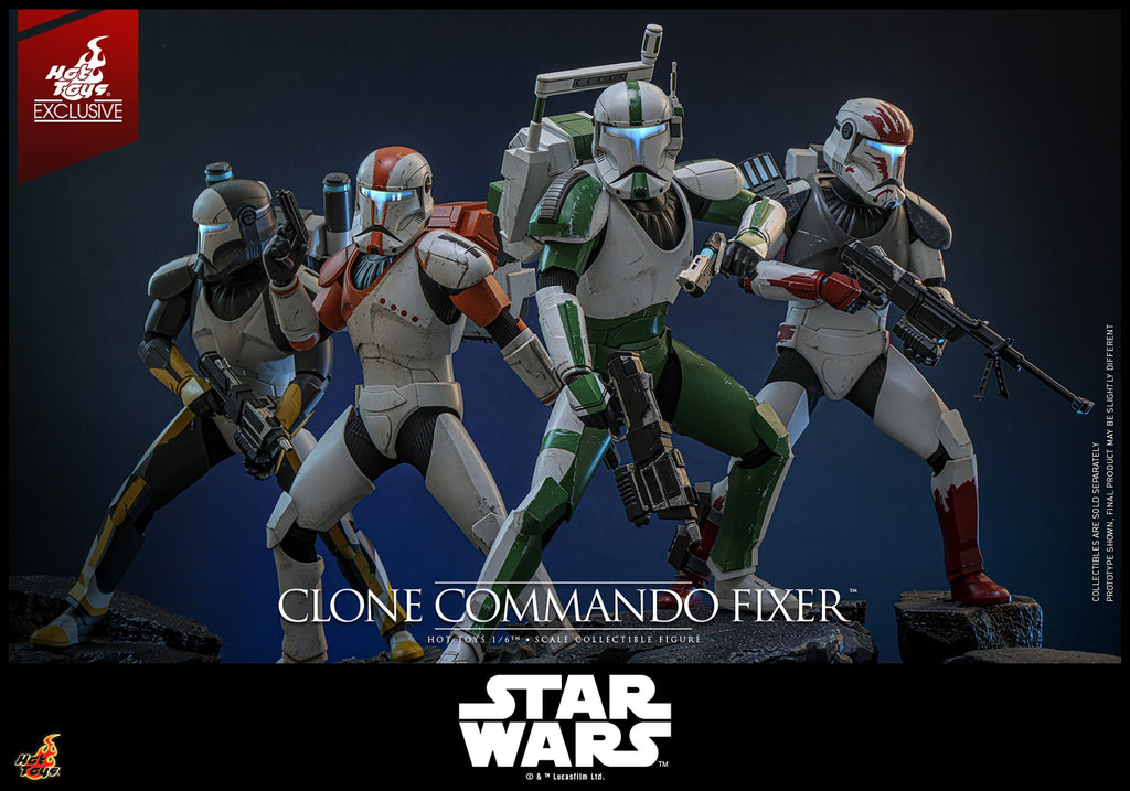 Clone Commando Fixer Star Wars Sixth Scale Figure