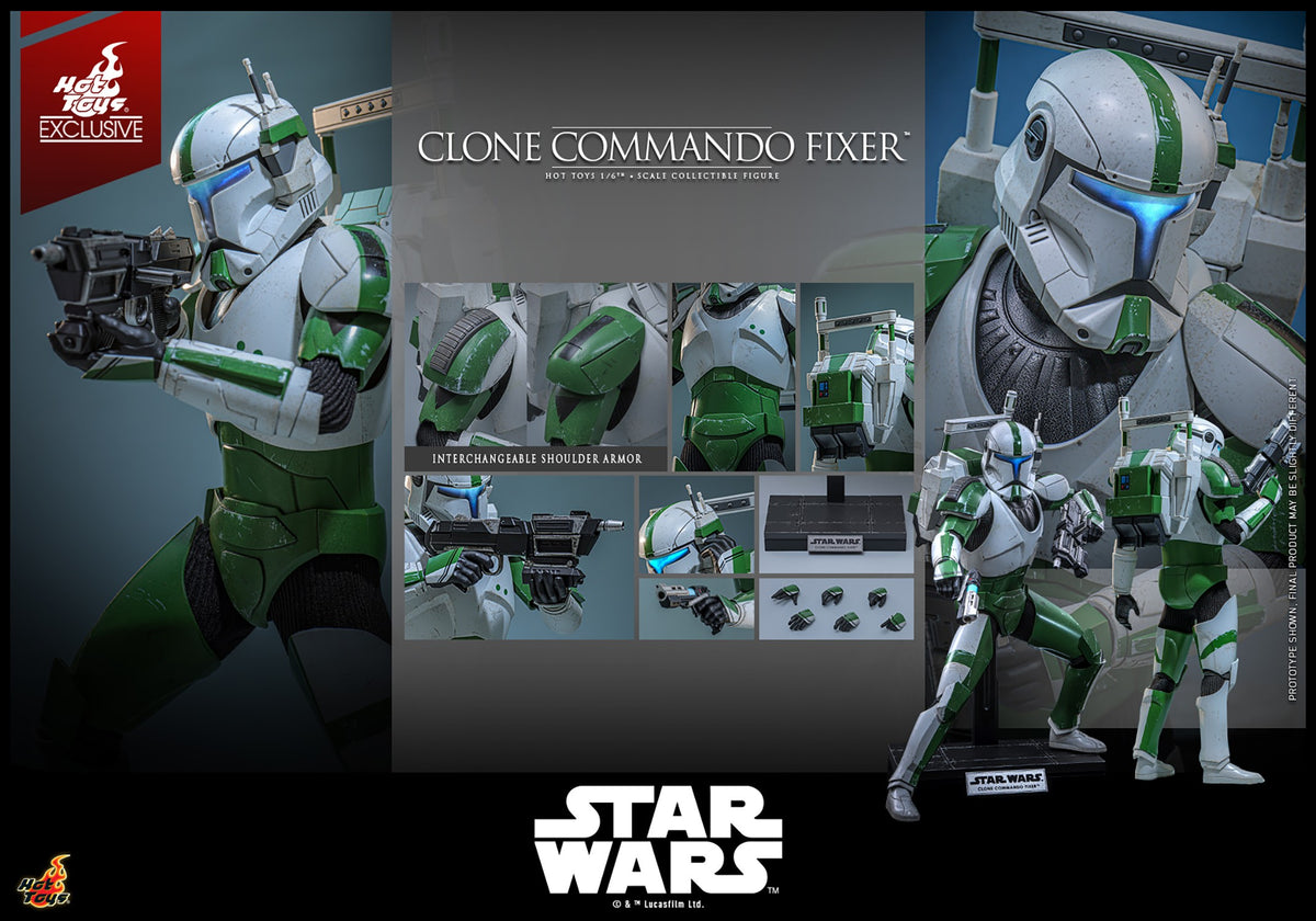 Clone Commando Fixer Star Wars Sixth Scale Figure