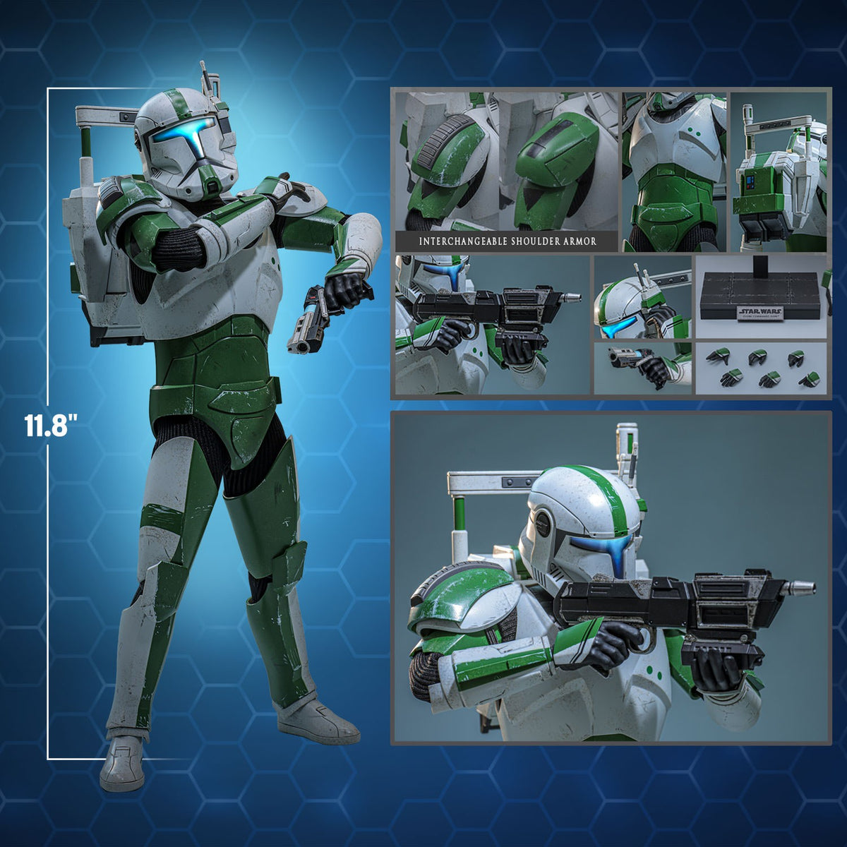 Clone Commando Fixer Star Wars Sixth Scale Figure