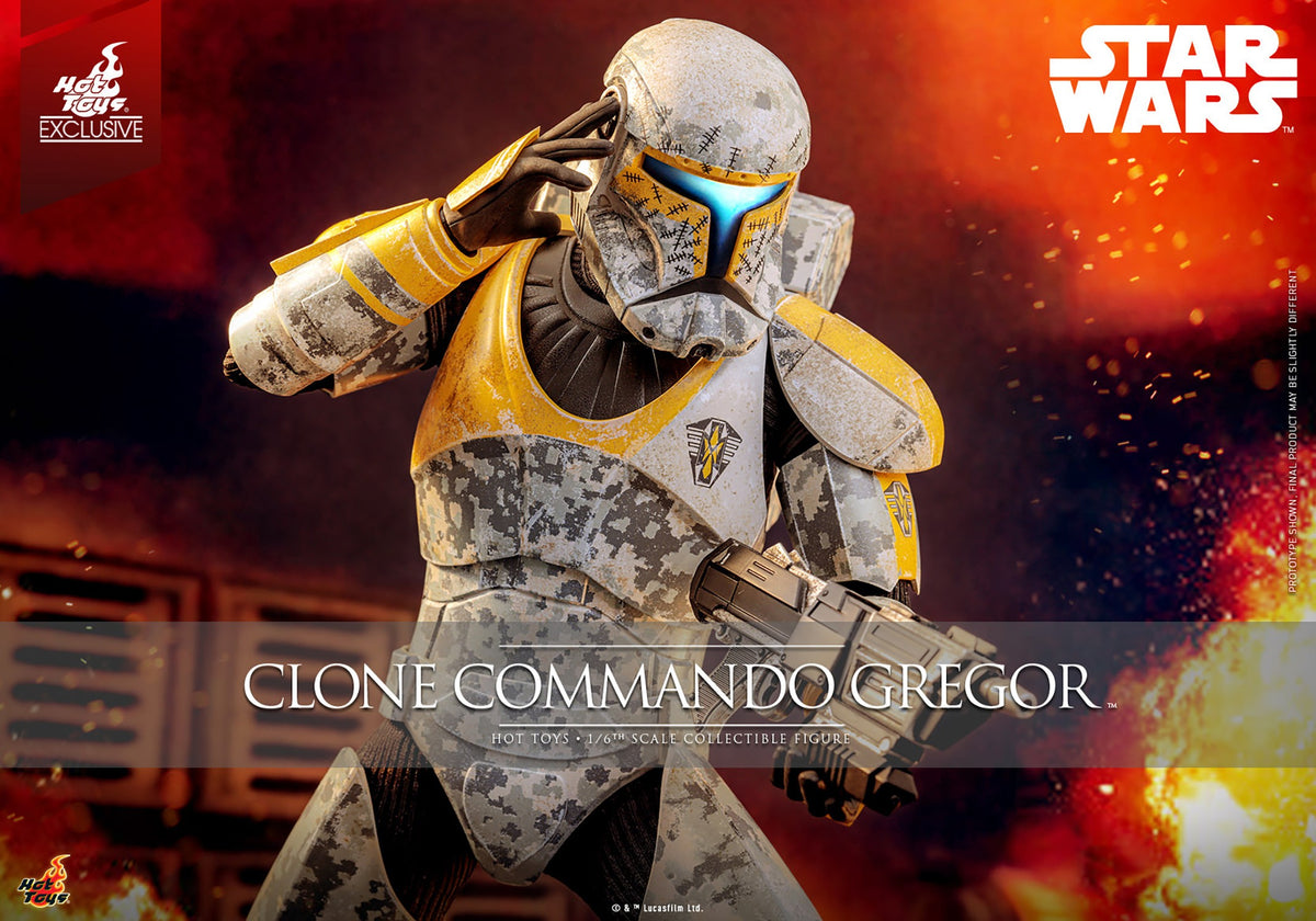 Clone Commando Gregor Star Wars Sixth Scale Figure