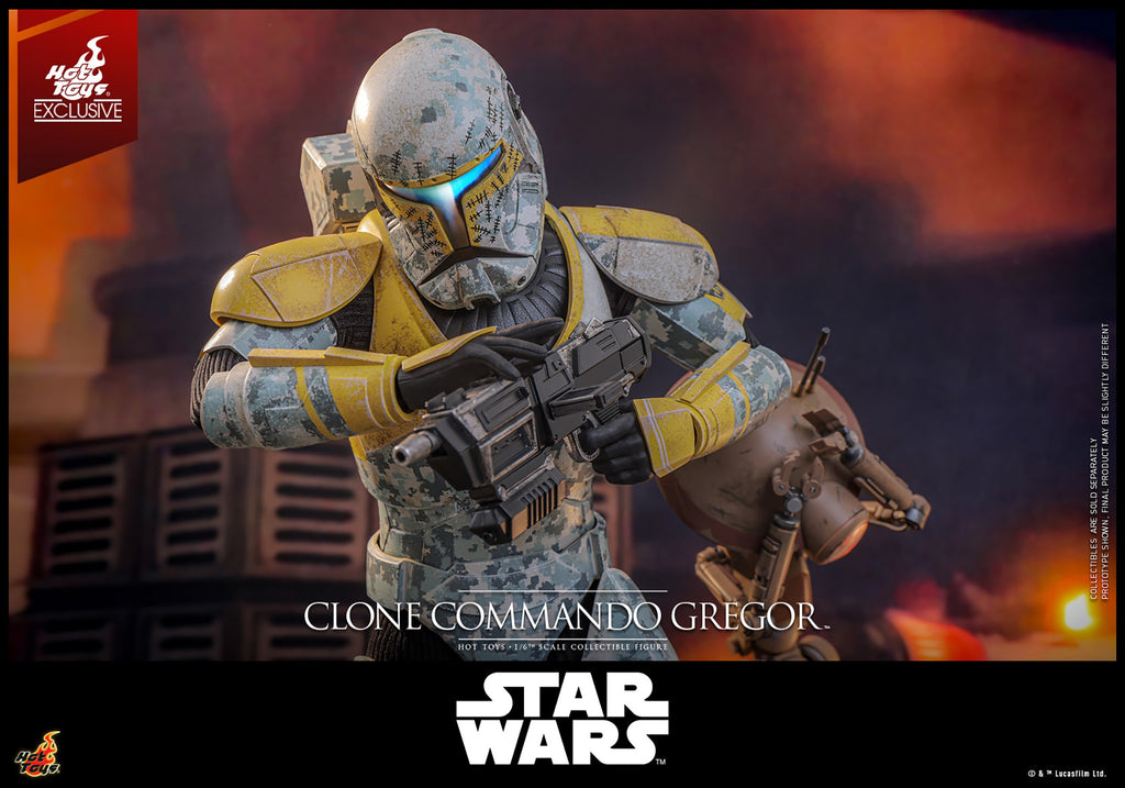 Clone Commando Gregor Star Wars Sixth Scale Figure